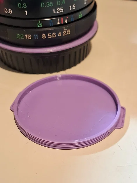 Nắp đậy ống kính máy ảnh 49mm (49mm Lens Cap) thiết kế tiện lợi - Image 2