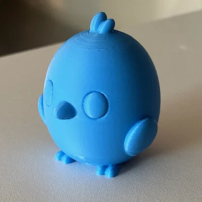 Chirpy the Chick – Mẫu 3D Gà Con Dễ Thương