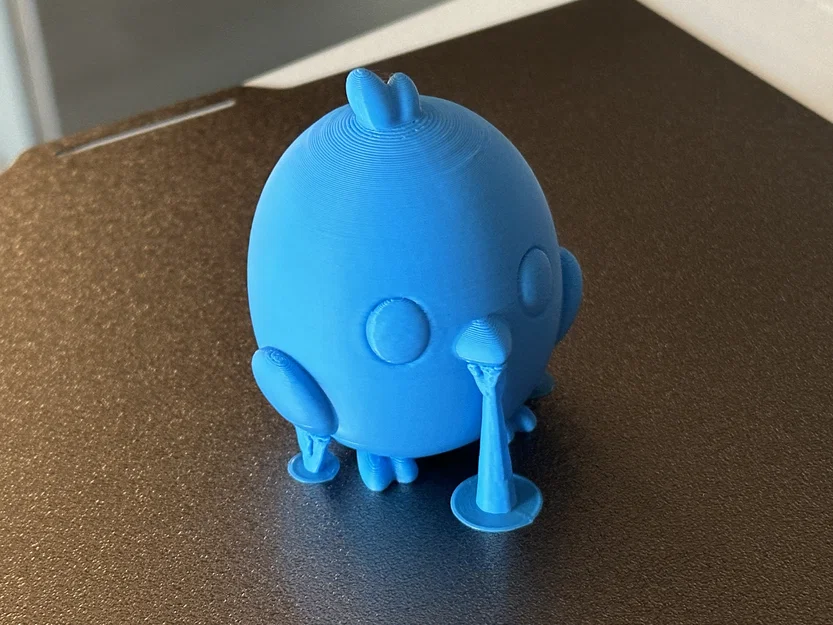 Chirpy the Chick – Mẫu 3D Gà Con Dễ Thương - Image 4