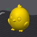 Chirpy the Chick – Mẫu 3D Gà Con Dễ Thương - Thumbnail 5