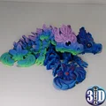 Yuari, rồng phép thuật con, khớp linh hoạt (articulated) - Thumbnail 6