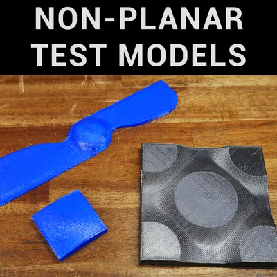 Các mẫu test in 3D non-planar