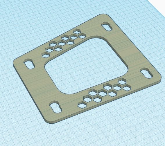 Khung giá đỡ đa năng cho xe đẩy Compact Zuca (in 3D) - Image 1