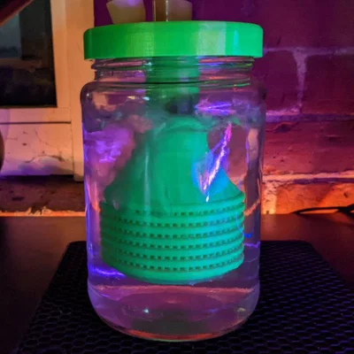 Bộ Diffuser cho Hũ Pickle Jar dùng cho Hookah hoặc Dry Herb Vaporizer
