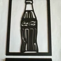 Mô hình trang trí để bàn hình chai Coca Cola nghệ thuật in 3D - Thumbnail 2