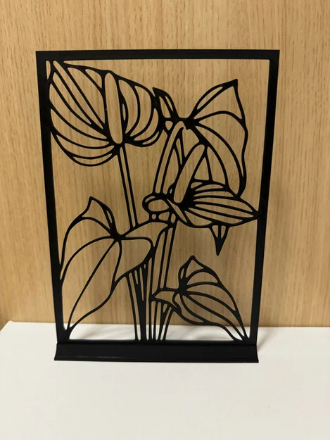 Mẫu trang trí 3D hoa Anthurium (Hồng Môn) tinh tế cho không gian sống - Image 1