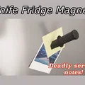 Nam châm tủ lạnh hình dao (Knife Fridge Magnet) - Thumbnail 1