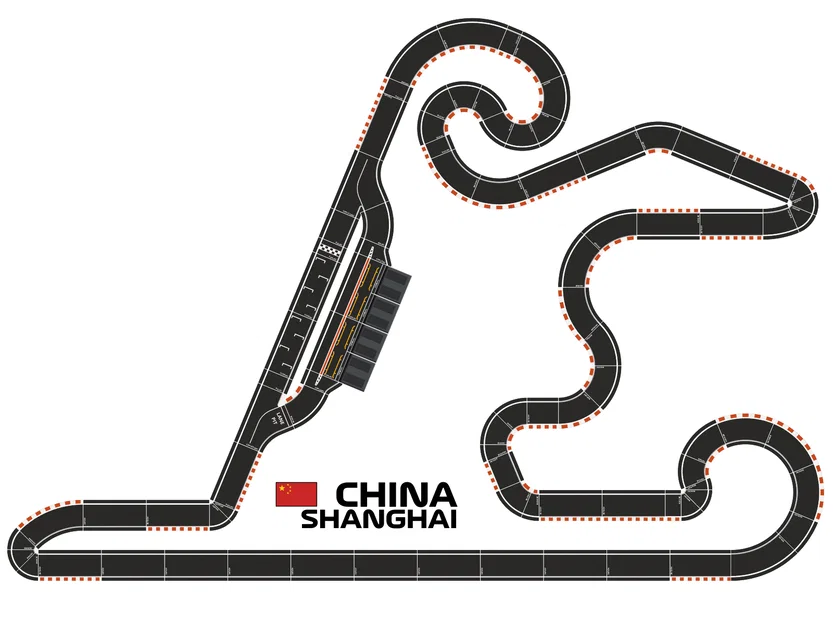 Racing Circuits - building kit - China Shanghai Grand Prix - Image 1