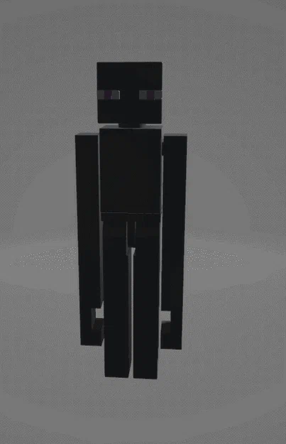 Mô hình Enderman Minecraft 3D cử động linh hoạt (Dễ in) - Image 6