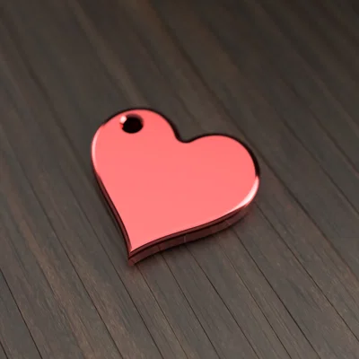 Móc khóa trái tim 3D - Món quà tặng ý nghĩa cho dịp Valentine