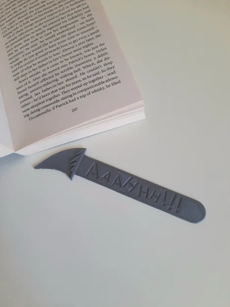 Bookmark hình vây cá mập (Shark Fin Bookmark) in 3D độc đáo - Image 4