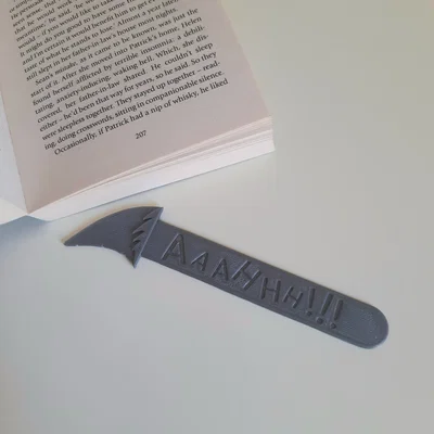 Bookmark hình vây cá mập (Shark Fin Bookmark) in 3D độc đáo