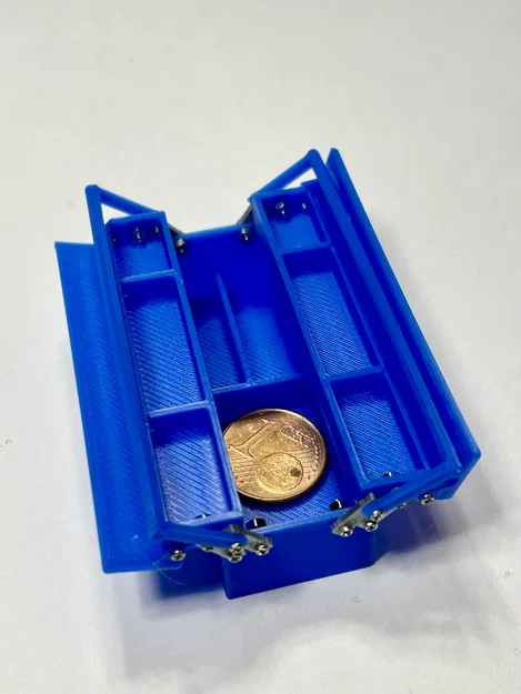 Hộp đồ nghề (Toolbox/Werkzeugkiste) tỉ lệ 1:10 cho RC Crawler - Image 1