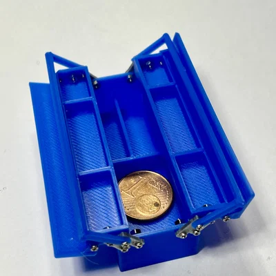 Hộp đồ nghề (Toolbox/Werkzeugkiste) tỉ lệ 1:10 cho RC Crawler