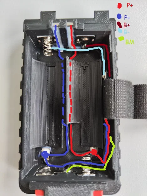 Pack pin 18650 cho Quansheng UV-K5 và biến thể (DIY Battery Pack) - Image 20