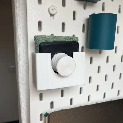 IKEA Skadis – Holder Build Plate Cleaner + Universal Hook