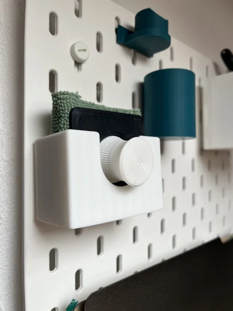 IKEA Skadis – Holder Build Plate Cleaner + Universal Hook - Image 2