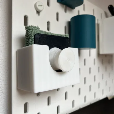 IKEA Skadis – Holder Build Plate Cleaner + Universal Hook