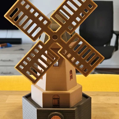Cối xay gió Windmill (có thể gắn motor & LED)