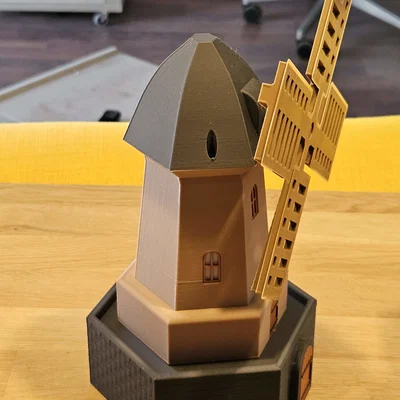 Cối xay gió Windmill (có thể gắn motor & LED)