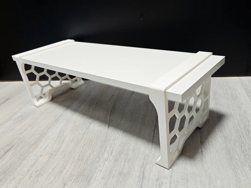 Chân gài trượt (slide-in) cho kệ IKEA BURHULT 59x20 - Image 1