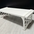 Chân gài trượt (slide-in) cho kệ IKEA BURHULT 59x20 - Thumbnail 1