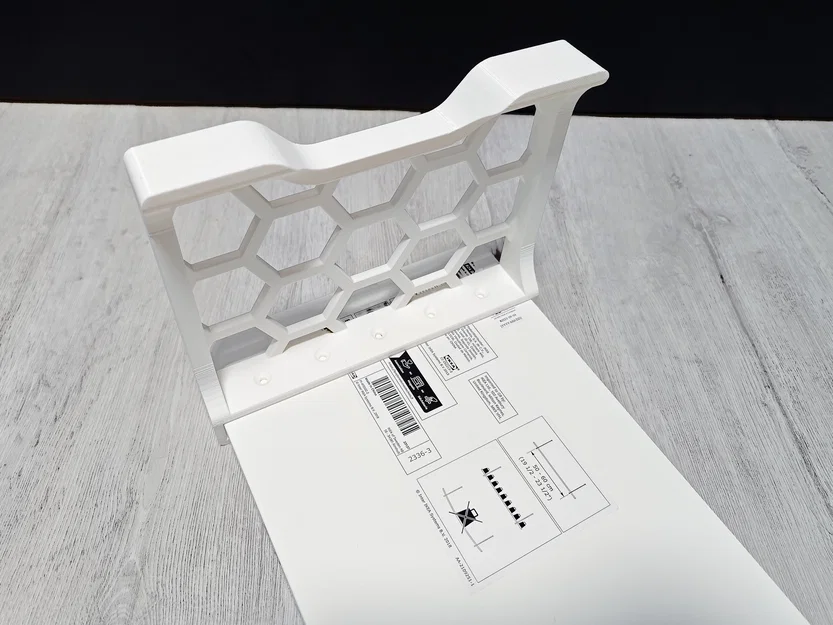 Chân gài trượt (slide-in) cho kệ IKEA BURHULT 59x20 - Image 2