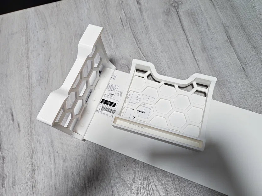 Chân gài trượt (slide-in) cho kệ IKEA BURHULT 59x20 - Image 3