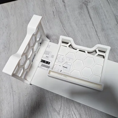 Chân gài trượt (slide-in) cho kệ IKEA BURHULT 59x20