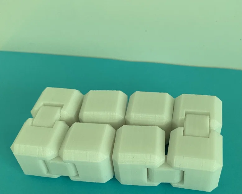 Mô hình Magic Infinity Cube in 3D: Khối lập phương xoay vô tận - Image 2