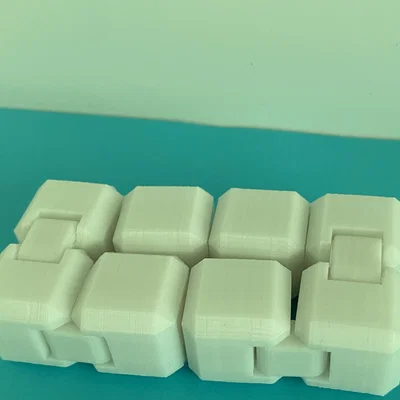 Mô hình Magic Infinity Cube in 3D: Khối lập phương xoay vô tận