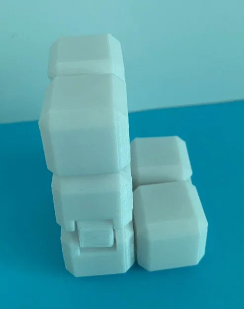 Mô hình Magic Infinity Cube in 3D: Khối lập phương xoay vô tận - Image 4