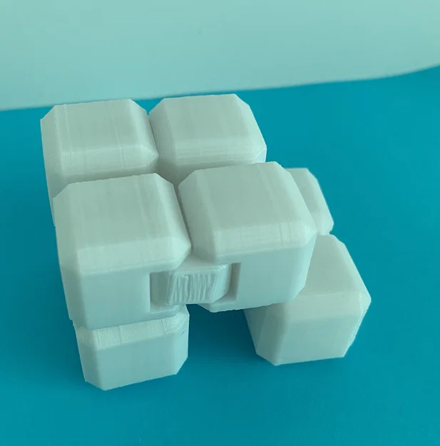 Mô hình Magic Infinity Cube in 3D: Khối lập phương xoay vô tận - Image 7