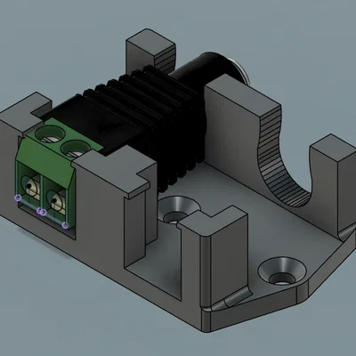 Đế giữ Jack nguồn DC (DC Power Jack Mount) tiện lợi và chắc chắn