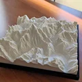 Mô hình mini khối núi Mont Blanc Massif - Thumbnail 3
