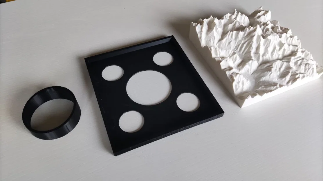 Mô hình mini khối núi Mont Blanc Massif - Image 8