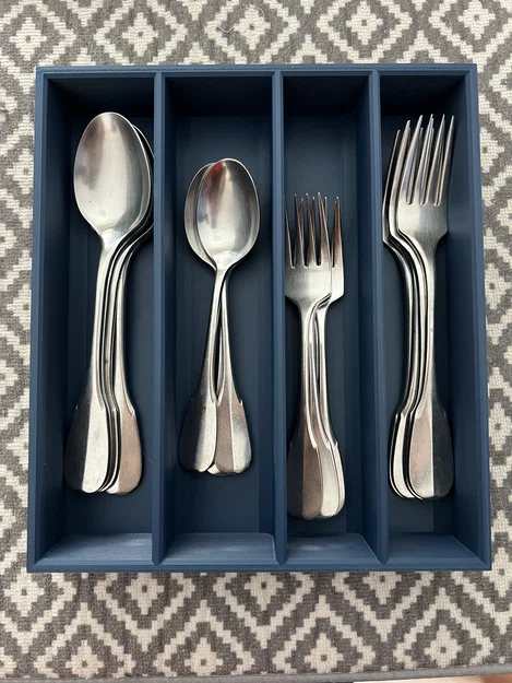 Khay Sắp Xếp Dụng Cụ Ăn Uống (Utensil Organizer) - Image 4