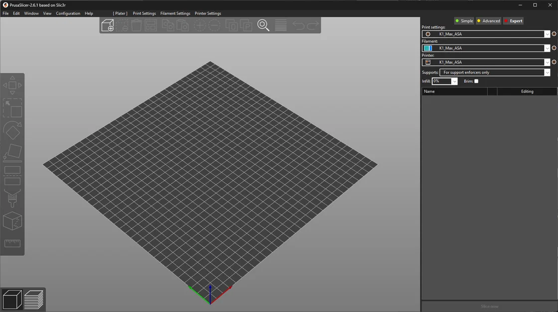 Cấu hình PrusaSlicer cho K1 Max (PLA & ASA) - Image 1