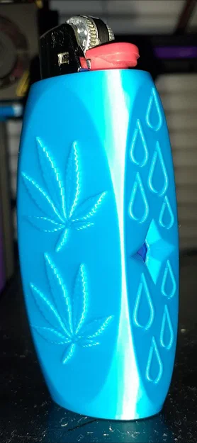 Vỏ bọc bật lửa BIC 3D độc đáo phong cách 420 - Image 4