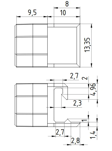 Baseplate Gridfinity chuyển đổi cho Multiboard (parametric) – kèm file FreeCAD - Image 4