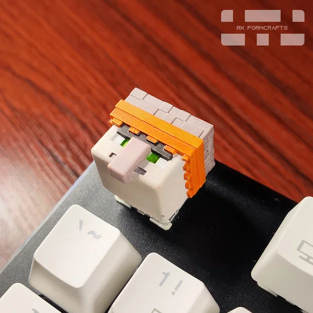 Minecraft Villager Keycap: Phụ kiện trang trí bàn phím độc đáo - Image 1
