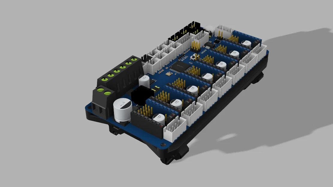 Mellow 3D FLY_D7 Dinrail Mount Bracket - Image 1