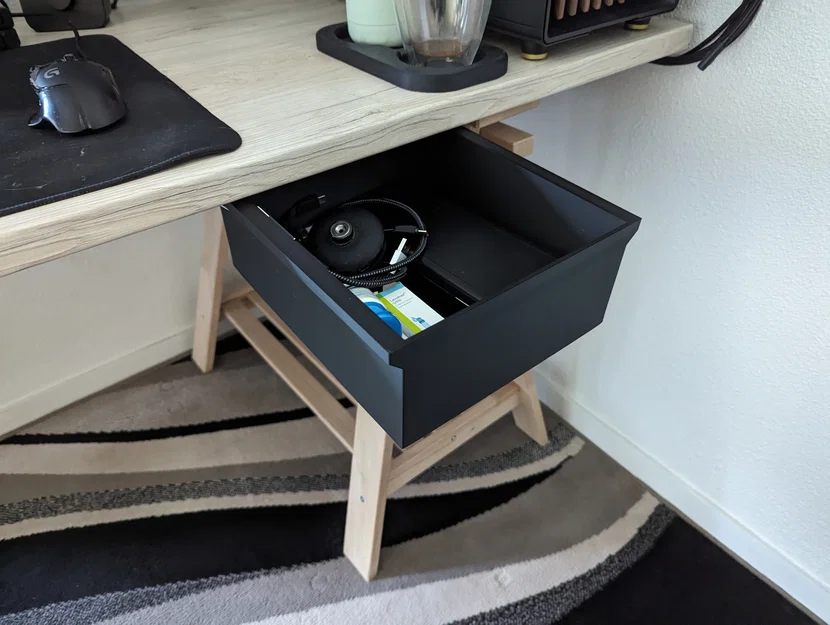 Ngăn kéo gắn dưới bàn (Under desk drawer) - Image 1