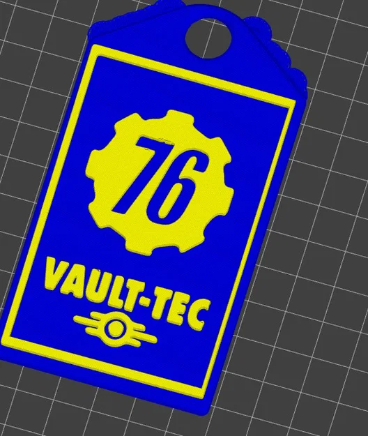 Bọc thẻ nhân viên Vault-Tec Fallout cực chất - Mẫu in 3D - Image 1