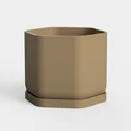 Chậu Trồng Cây Lục Giác Mềm Có Lỗ Thoát Nước & Khay Hứng Nước - Thumbnail 2
