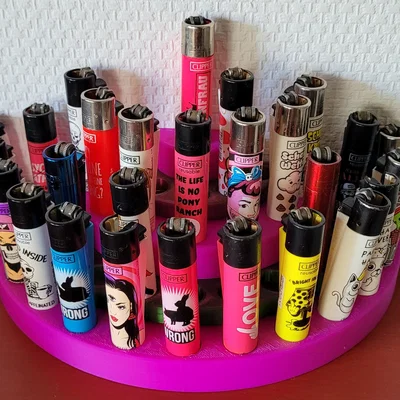 Kệ/Holder để bật lửa Clipper (Clipper Lighter Stand / Holder)