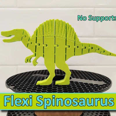 Flexi Spinosaurus - Khủng long uốn dẻo đứng thẳng không bị xệ