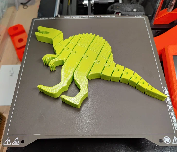 Flexi Spinosaurus - Khủng long uốn dẻo đứng thẳng không bị xệ - Image 4