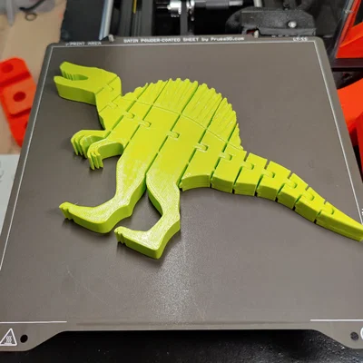 Flexi Spinosaurus - Khủng long uốn dẻo đứng thẳng không bị xệ