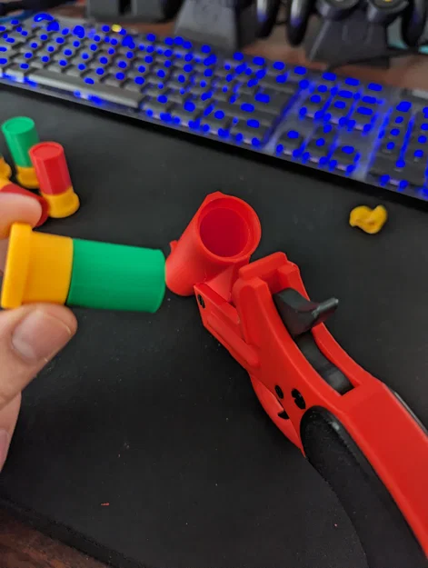 Mô hình súng bắn pháo hiệu 3D - Flare Gun có búa đập hoạt động - Image 2